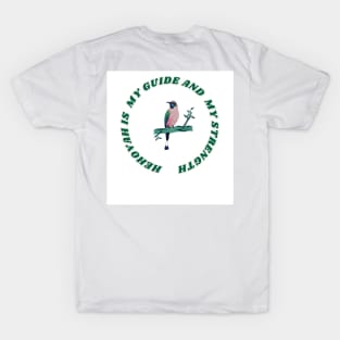 bird with a religious phrase T-Shirt